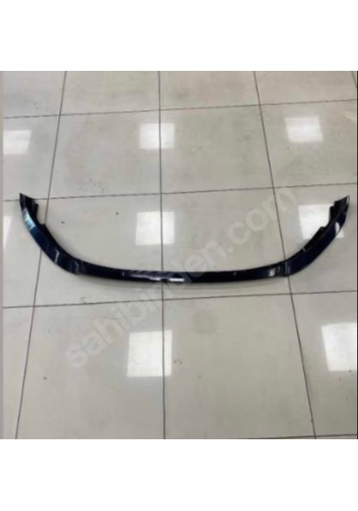 Clio 5 2020+ Ön Tampon Lipi Ek Karlık 3 Parça Parlak Siyah