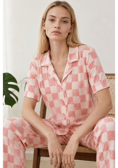 Norcia Sports Kadın Kısa Kollu Rahat Pembe Pijama Takımı 4727 Çok Renkli - 929323098 Çok Renkli - 929323098 Çok Renkli Norcia Sports Kadın Kısa Kollu Rahat Pembe Pijama Takımı 4727 Çok Renkli - 929323098 Çok Renkli - 929323098 Çok Renkli