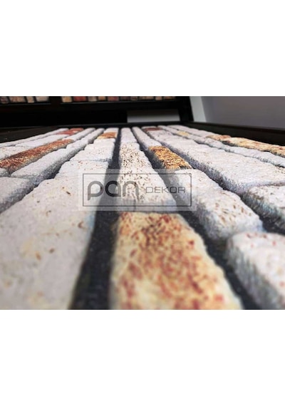 5 Adt(2,5M2Kesme Taş Desenli 3D Strafor Köpük Duvar Kaplama Panel