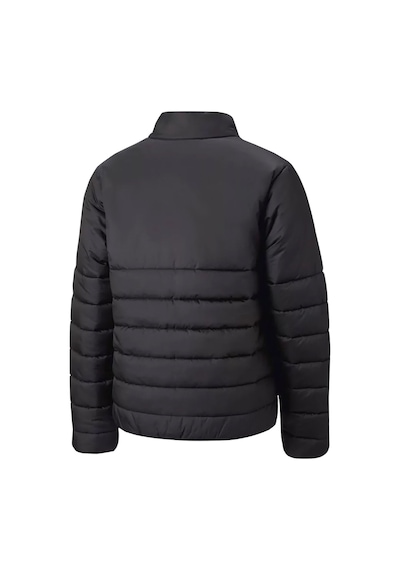 Puma Teamliga Padded Jacket Zip Erkek Futbol Kamp Montu 65879903 Siyah 001