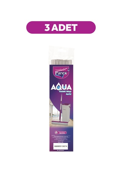 Aqua Yedek Mop Refil Üçlü Paket