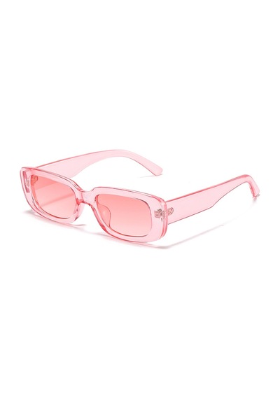 Chunky Frame Vintage Pembe Güneş Gözlüğü