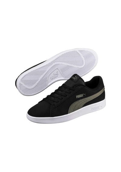 Puma Smash Buck Erkek Spor Ayakkabı 382612-01 Siyah