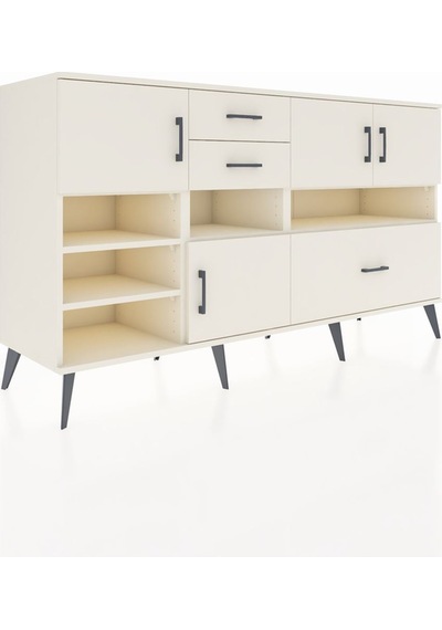 Kronos Konsol 7 Raflı 3 Çekmeceli 4 Kapaklı 176x59x99 Aytaşı-ayta Aytaşı-aytaşı