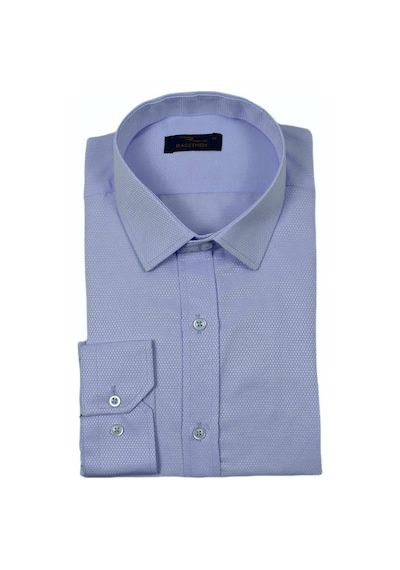 Erkek Silim Fit Uzun Kol Armürlü Gömlek Bgl-st03303 001