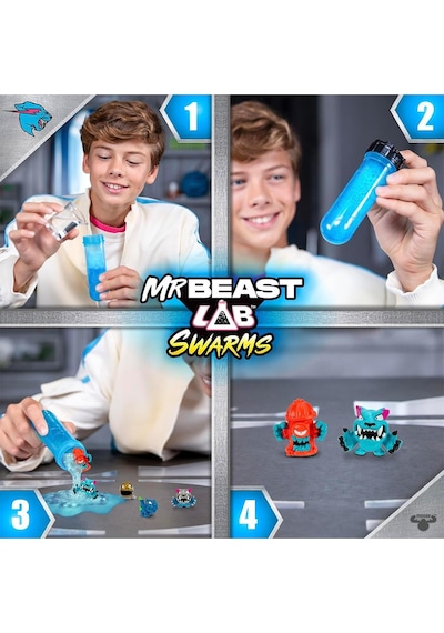 Mrbeast Lab Swarms Lab Pack 5 Mini Karakter 0