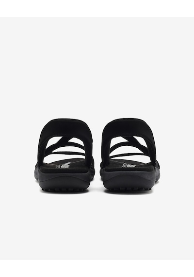 Skechers Reggae Slım - Stretch Flex Kadın Siyah Sandalet 163460 Bbk Siyah