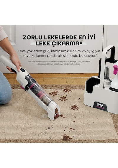 Shark StainForce HX100EUT Kablosuz Leke Çıkarma Makinesi