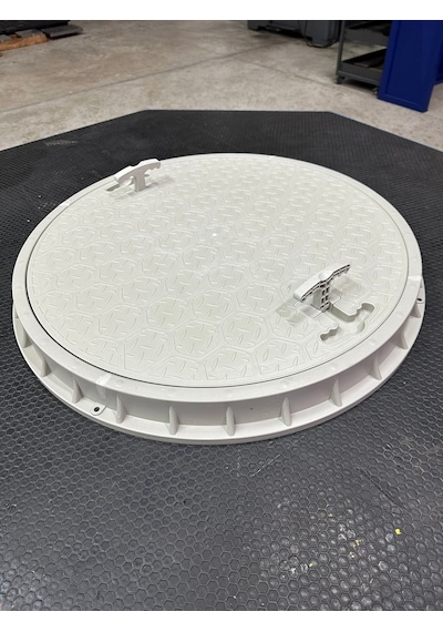 650 Mm Yuvarlak Rögar Kapağı / Çerçeve + Kapak