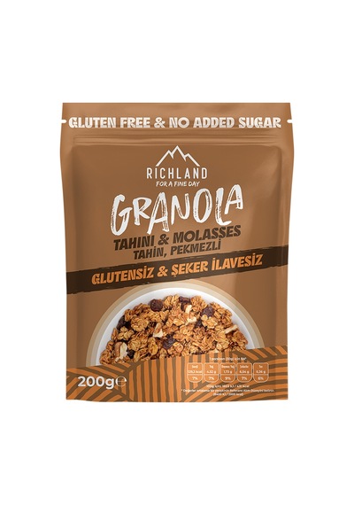 Richland Tahin Pekmezli Granola 200 G - 6 Adet Tarı