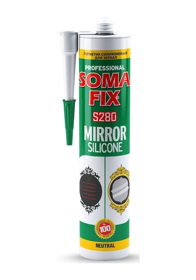 Somafix S281 Ayna Silikonu Beyaz 280 Ml 330gr