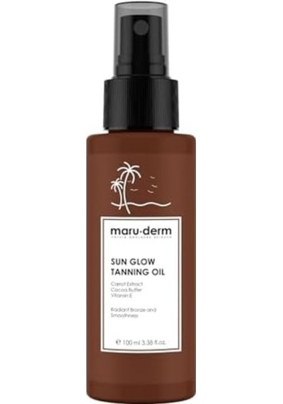 Maru.derm Spf 0 Bronzlaştırıcı Güneş Yağı 100 Ml