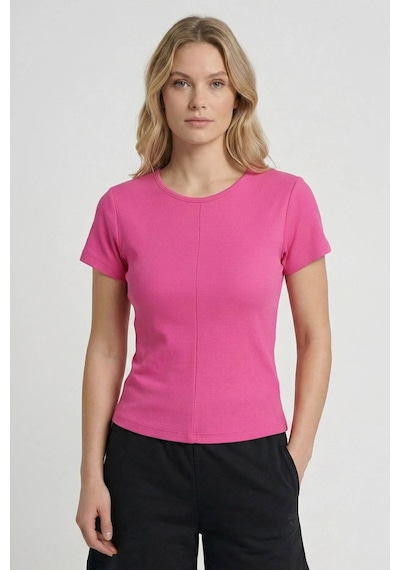 Hummel Hmlreportaje Pembe Kadın T-shirt 912326-3502 Pembe