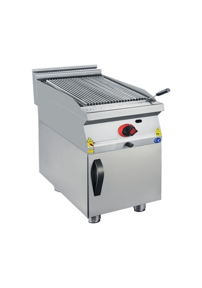 Karacasan Endüstriyel 900 Seri Dolaplı 40 Cm Doğalgazlı Sulu Balıksırtı Izgara Krcs.eızdsbg.490