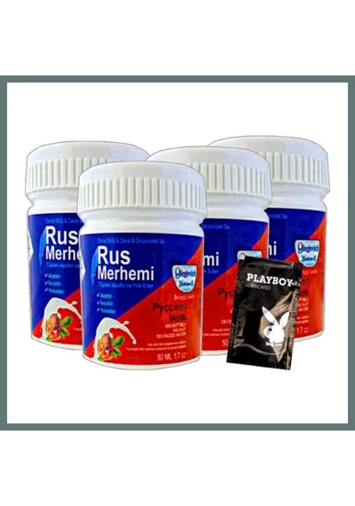 Bezos Süper Rus Merhemi Glegnid Blue Tüy Kremirus Merhemi 4 Tane X 50 Ml + Yanında Jel Ventra