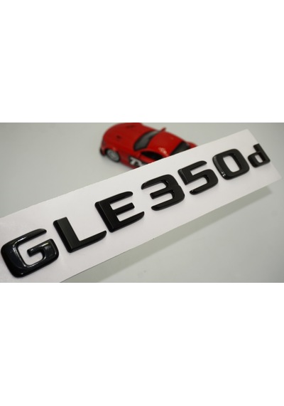 GLE 350d Bagaj Parlak Siyah ABS 3M 3D Yazı Logo