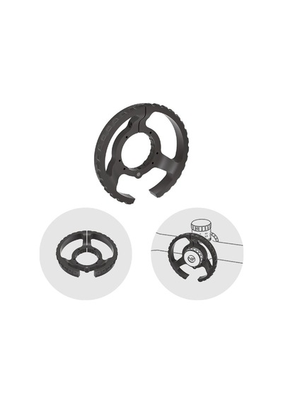 Contınental Dürbün Paralaks Tekerik Büyük Tip Genıı Bıg Sıde Wheel Genıı Siyah