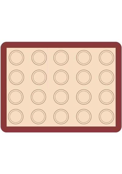 Tr Silikon Makaron Mat 40x30 Cm - Silikon Hamur Açma Matı