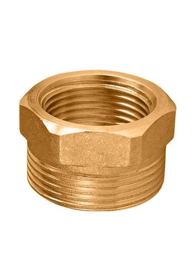Sarı Pirinç Redüksiyon 1/4''-1/8'' 1/4x1/8