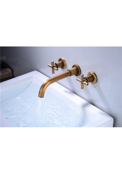 Banyo Lavabo Bataryası Ankastre Sıva Altı Dahil Set Antik 3'lü Set