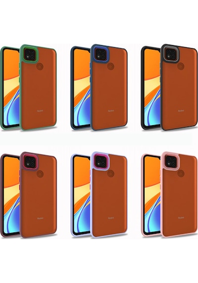 Xiaomi Redmi 9c Kılıf Zore Flora Kapak Yeşil
