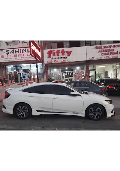HONDA CİVİC FC5 YAN MARŞPİYEL Fiber Boyasız