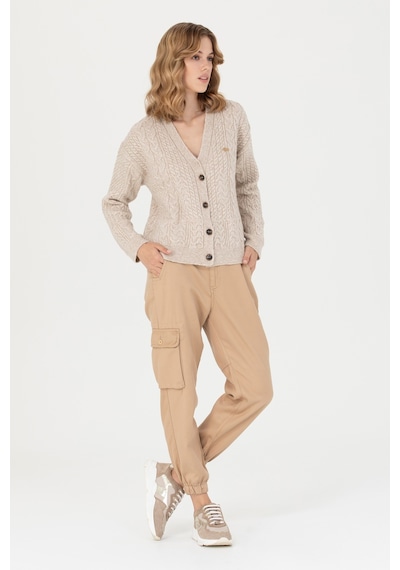 U.s. Polo Assn. Cepli Lastikli Paça Kum Kadın Pantolon 1677142 001