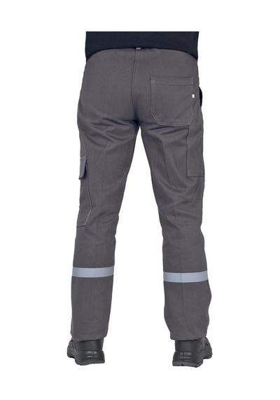 Şensel, Reflektörlü Kışlık İş Pantolonu, Gri, Komando Cepli -73E8