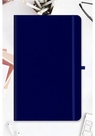 Tarihsiz Klasik Defter Rec Note 13x21 Çizgili Lacivert