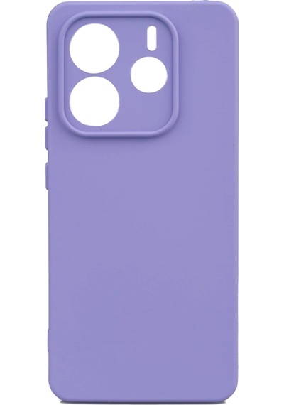 Xiaomi Redmi Note 14 5g Kılıf Zore Biye Silikon Lila