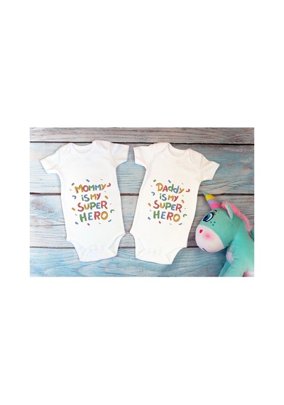 Babylimon Özel Tasarım Lisanslı Hero Mommy Daddy Ikili Bebek Body 2li Anne Baba Bebek Badi Zıbın Beyaz - 567126305 Beyaz Babylimon Özel Tasarım Lisanslı Hero Mommy Daddy Ikili Bebek Body 2li Anne Baba Bebek Badi Zıbın Beyaz - 567126305 Beyaz