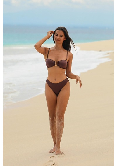 Amarelle Assos Mocha Toparlayıcı Bikini Altı Kahverengi