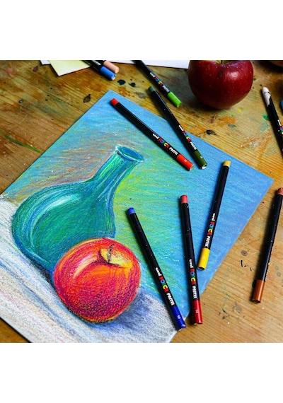Uni Posca Pastel Boya Kalemi 24'lü Kalem Kutu Set