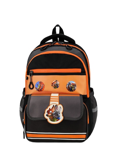 Paw Patrol Baskılı Ortopedik Su Geçirmez Ultra Lüx Okul Çantası Termal Beslenme Ve Kalemlik Turuncu