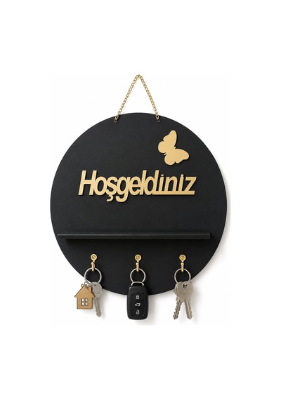 Veraura Lifestyle Yuvarlak Anahtarlık Hoşgeldiniz