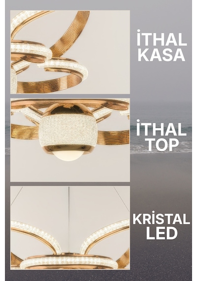 İthal Kasa 3 Renk Kumandalı Led Avize Kral Tacı Toplu Gold Kasa Ledli Salon & Oturma Odası Avizesi Altın - 867772371 Altın - 867772371 Altın İthal Kasa 3 Renk Kumandalı Led Avize Kral Tacı Toplu Gold Kasa Ledli Salon & Oturma Odası Avizesi Altın - 867772371 Altın - 867772371 Altın