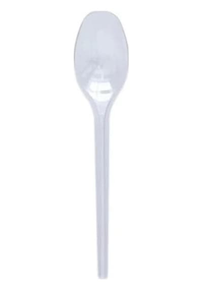 Plastik Sup Tatlı Kaşığı 100'lü