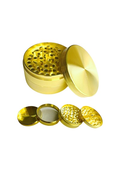 Efotech Grınder Parçalayıcı Metal Baharat Öğütücü Herb Spice 4 Katmanlı 40mm / 50mm / 63mm Gold, 75mm Diğer