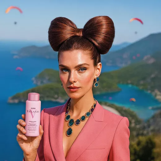 Hush Veganıc Glorıous Volume Shampoo 300 Ml