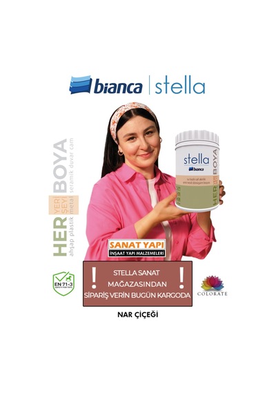 Stella Boya Yeni Renkler 1lt Diğer