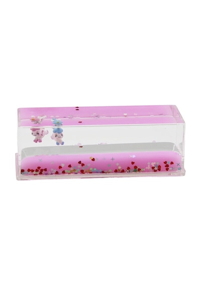 Pembe Su Hayvan - Yıldız D.gen Mika Yüzen Batmayan Dekoratif Biblo Akvaryum4.7x13.6x4.5cm 4741 Altın - Gümüş - Kırmızı