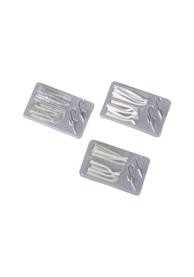 Savage Gear Lrf Micro Sandeel Kit 12 Adet 1+1.5+5 Suni Yem Glow