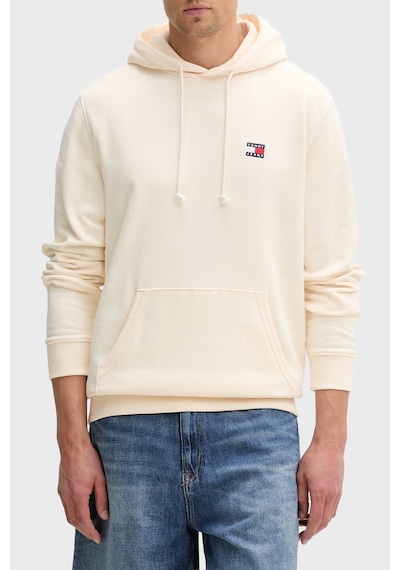 Tommy Jeans Regular Fit Pamuklu Kapüşonlu Sweat Erkek Sweat Dm0dm21922 Aef Bej
