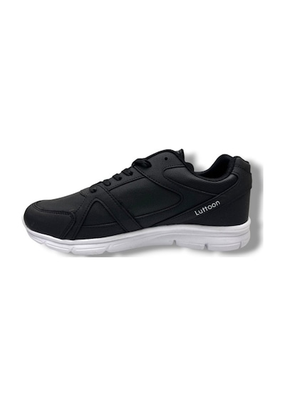 Luttoon 251-26 Deri Anorak Anatomik Erkek Sneaker Siyah Beyaz 45-48 Siyah
