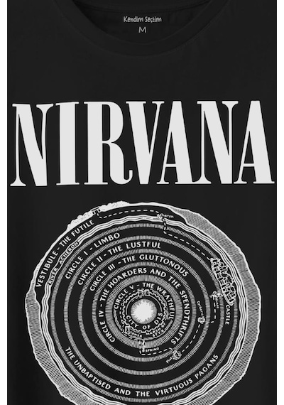 Nirvana Bleach Albüms Rock Music Circle Plak Baskılı Tişört Unisex T-shirt 001 Nirvana Bleach Albüms Rock Music Circle Plak Baskılı Tişört Unisex T-shirt 001