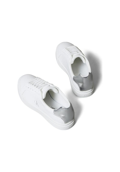 Calvin Klein Low Pro Cups Laceup Lth Met-12092 Beyaz