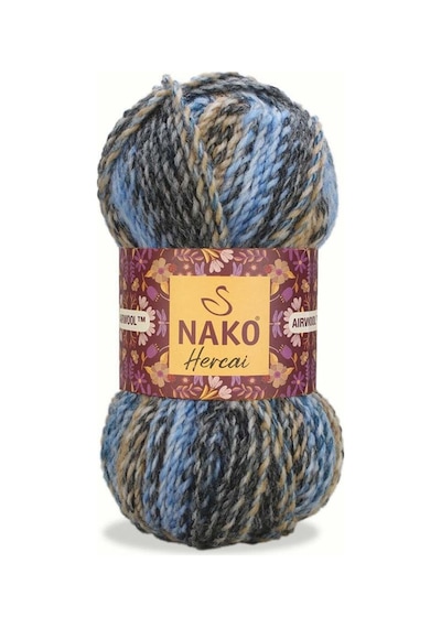 Hercai-5'li Paket Renk : 7247 - 100gr/156m - Hırka, Kazak, Atkı, Bere, Patik İpi