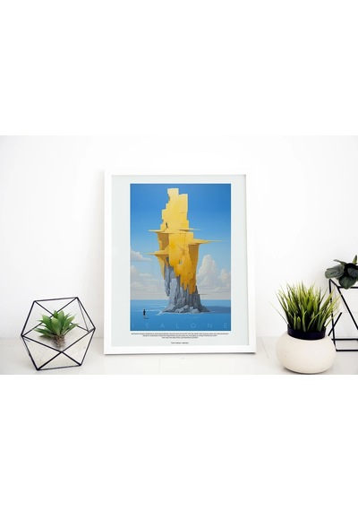 Isalone Serisi No:28 Art Print