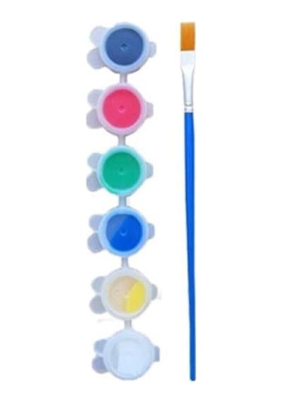 Ahşap Maket Sincap Boya Ve Fırça