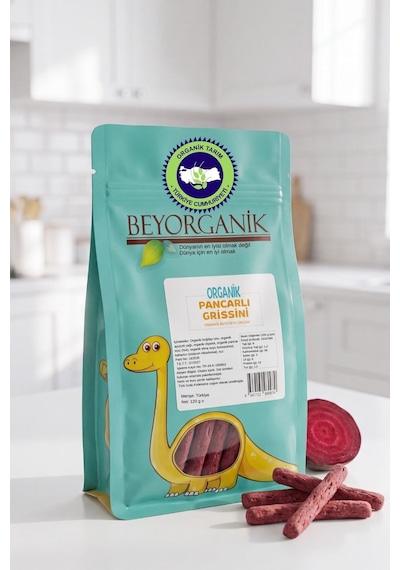 Organik Pancarlı Grissini 120 G